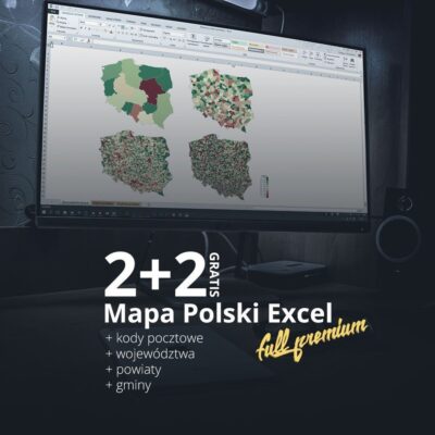 mapa polski full premium