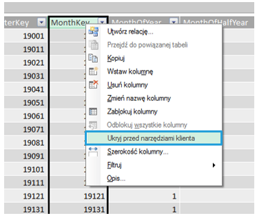 Power Pivot - wskazowka 10
