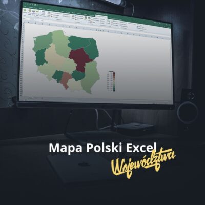 Mapa Polski Excel Województwa