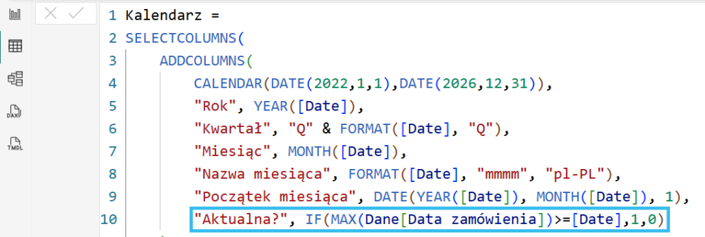 Jak wygodnie filtrować daty w Power BI? Poznaj Selektor dat (ang. Date Picker) 7 Jak wygodnie filtrować daty w Power BI? Poznaj Selektor dat (ang. Date Picker) 6